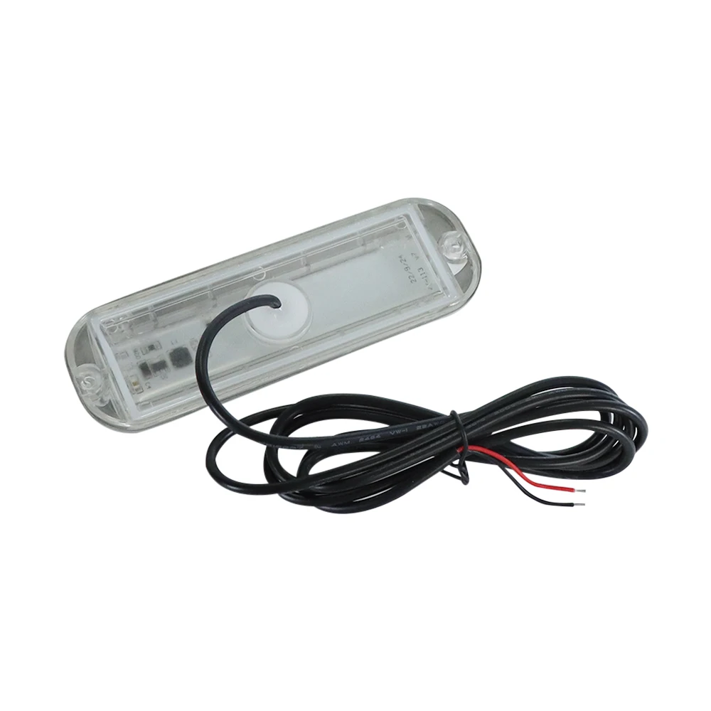 Luz subacuática de acero inoxidable para yate, lámpara subacuática de 42LED, 10-30V, IP68, 21W, accesorios para barcos