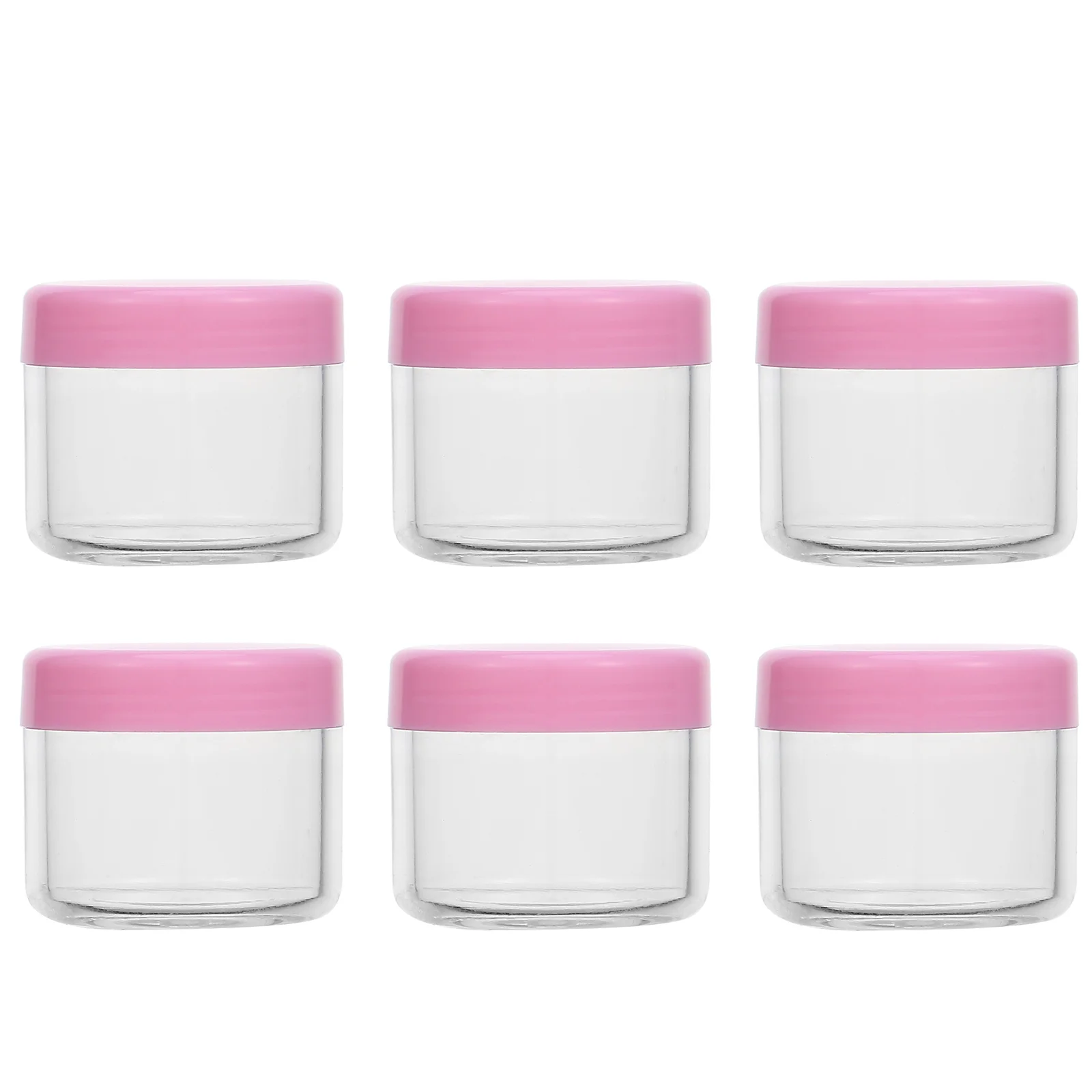Distributeur de masques faciaux, pots en plastique vides pour voyage, boîte de rangement Portable pour crème et Lotion, pots d'échantillon, 20 pièces