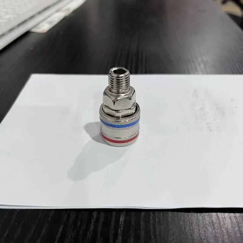 Quick connector 1/4NPT air compressor air pipe connector female connector with internal and external threads pneumatic tool