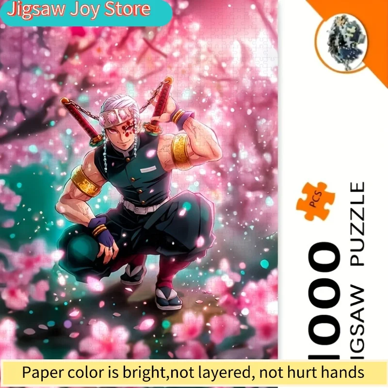 

A Box of Puzzle Pieces, Featuring Anime Designs, Perfect for Home Wall Decoration And Festive Party Decor. Scratch-Resistant P