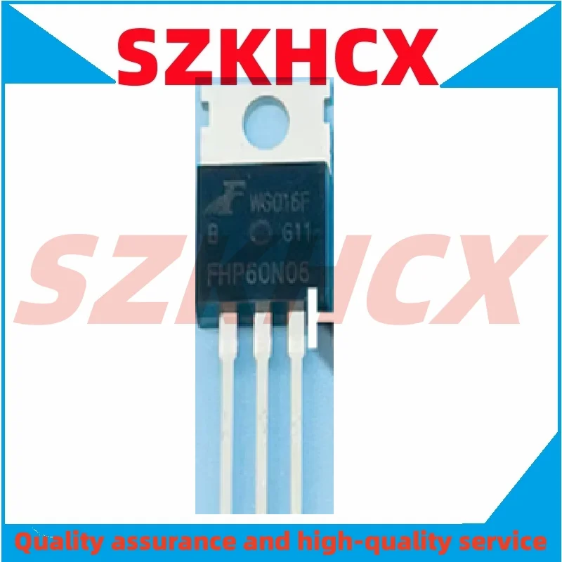 10PCS/LOT  FHP60N06 60N06 FHP60N06B TO-220 60V 60A MOSFET N-channel Power Transistor 100% New Original