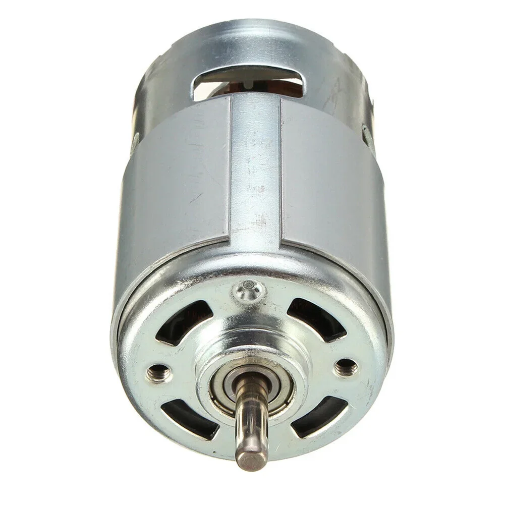 12V 36V 775 DC Motor 3500 9000RPM Ball Bearing With Cooling Fan High Power For Electric Tools And DIY Applications