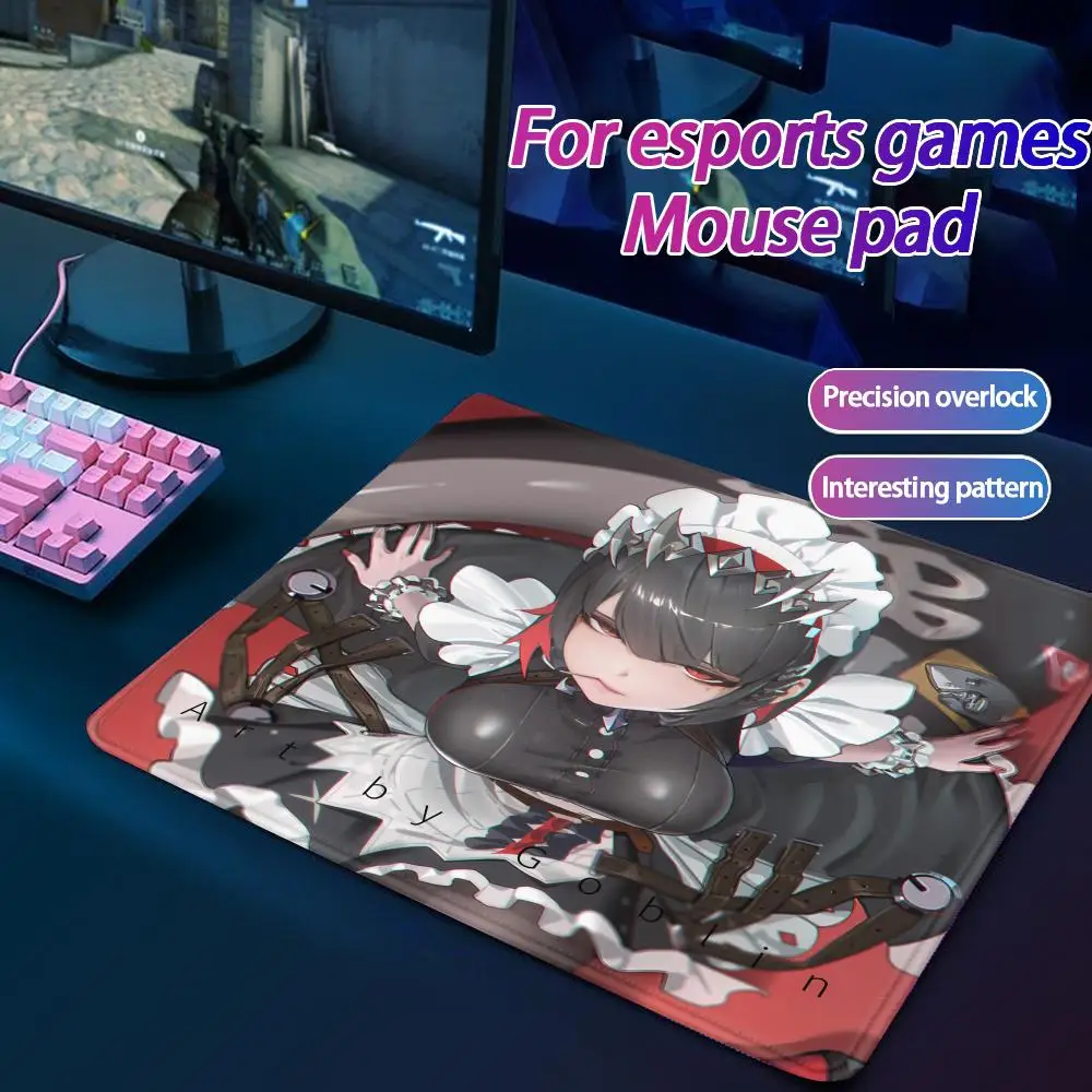 

Ellen Joe Zenless Zone Zero Mouse Pad Small Desk Pad Desktop Computer Keyboard Wireless Mouse Boy Gift for Play games Coasters