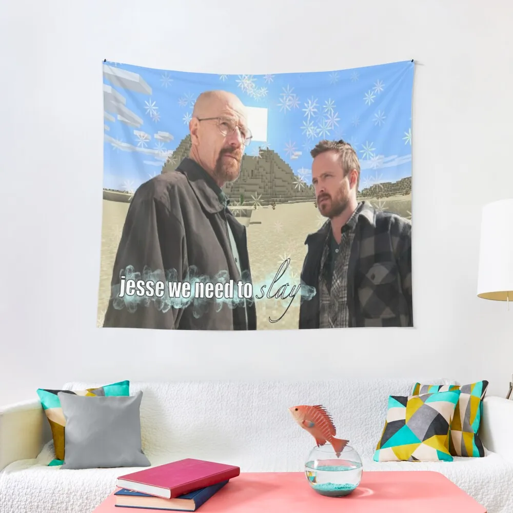 

jesse we need to slay breaking bad Tapestry Wall Art Bedroom Organization And Decoration