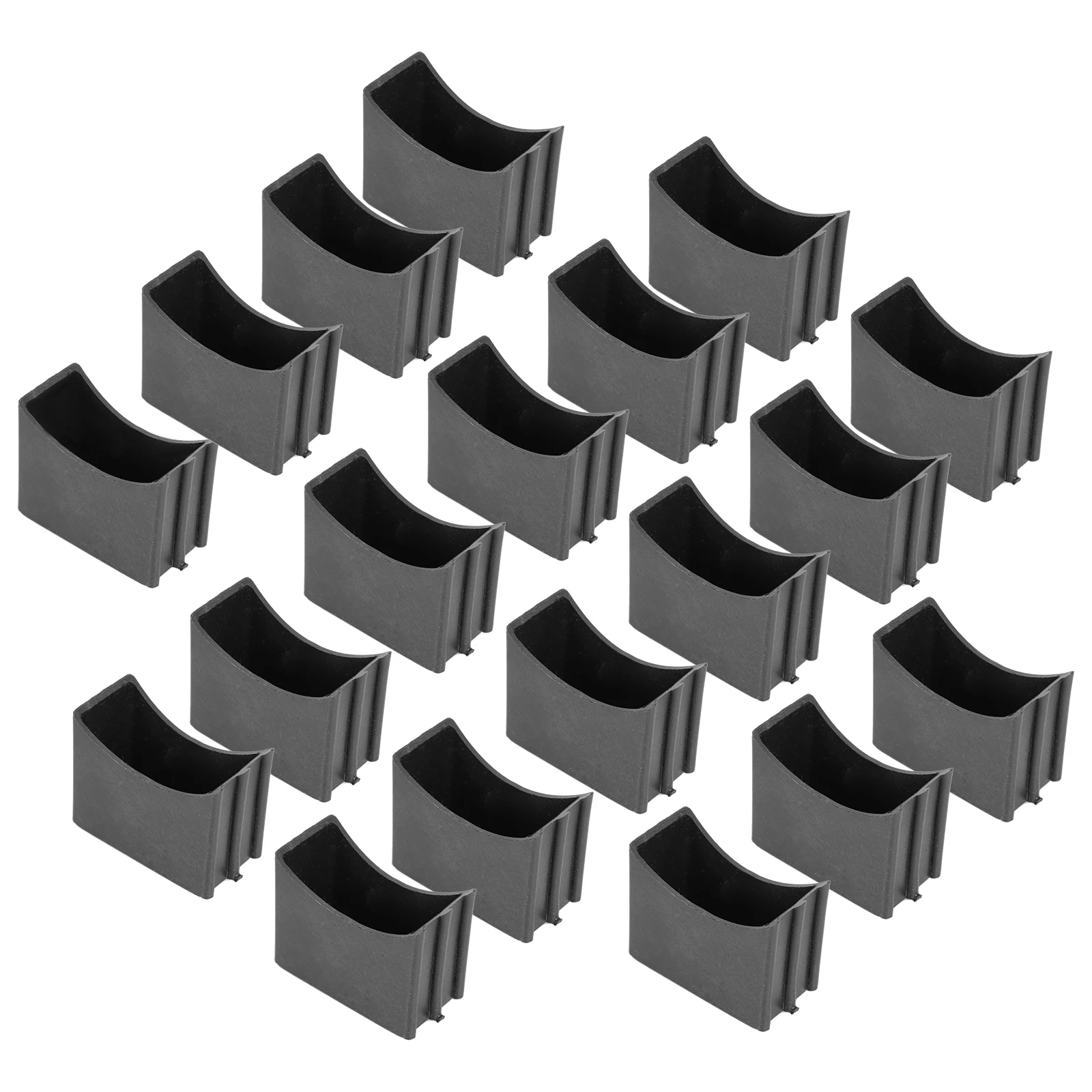 

20pcs Chair Protectors Plastic Furniture Leg Chair Feet Stool Foot Table Feet Covers Anti Skid Floor Protector Noise Reducing