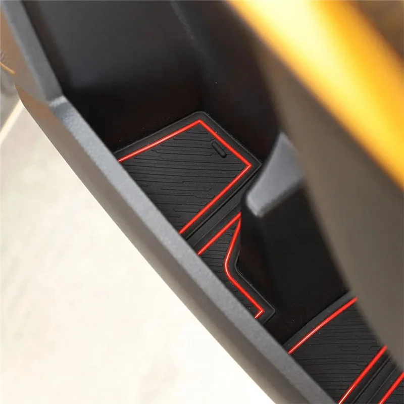 

Door Slot Mat For Ford Ranger 2023 2024 Door Compartment Cup Center Console Liners Accessories-A65M