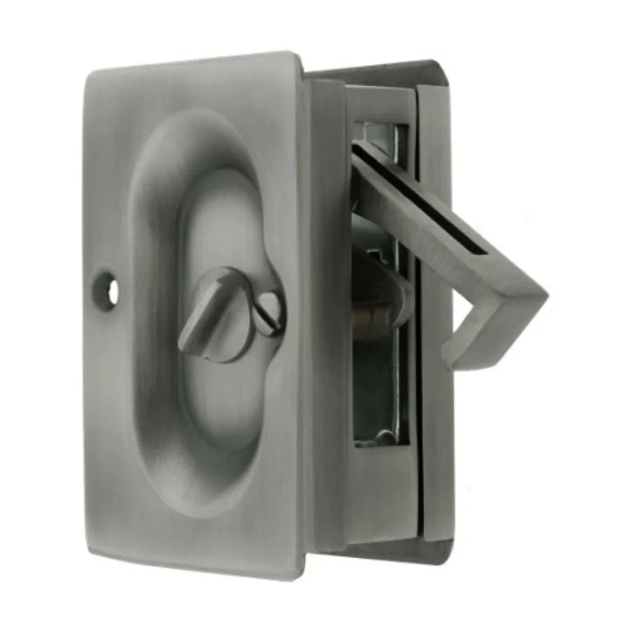 

Emtek Pocket Door Privacy Lock Set, Antique Pewter