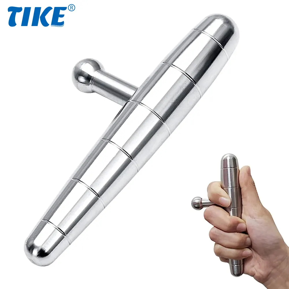 

Stainless Steel T-Bar Massage Tool for Trigger Points Massage, Myofascial Release Therapy, Deep Tissue Massage, Sports Massager