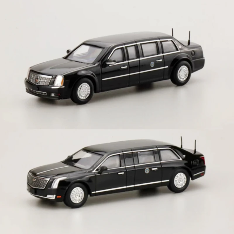 596 Model Diecast 1:64 Scale Cadi Extended Presidential Car Alloy Car Model samochodu dla dorosłych Colletcion Souvenir Static Display Gift