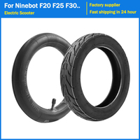 Inner Tube 10Inch Tire for Segway Ninebot F20 F25 F30 F40 Inflation Tires 10x2.125 Outer Tyre Electric Scooter Wheel Accessories