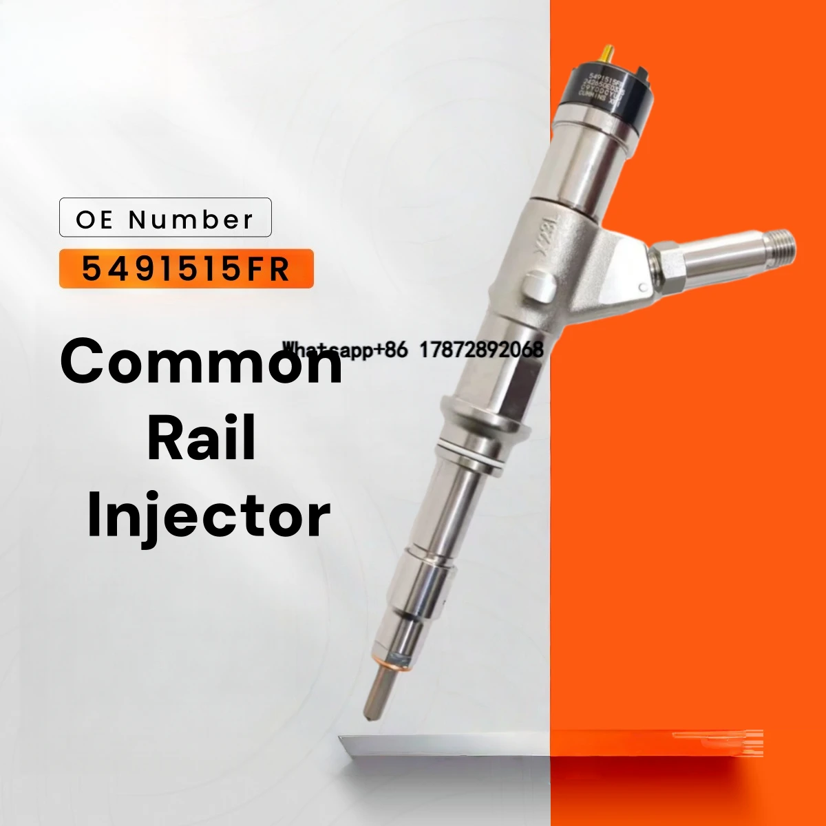 

Genuine New Heavy Duty Truck Fuel Injector 5491515 for Foton Auman EST Dongfeng KX GX