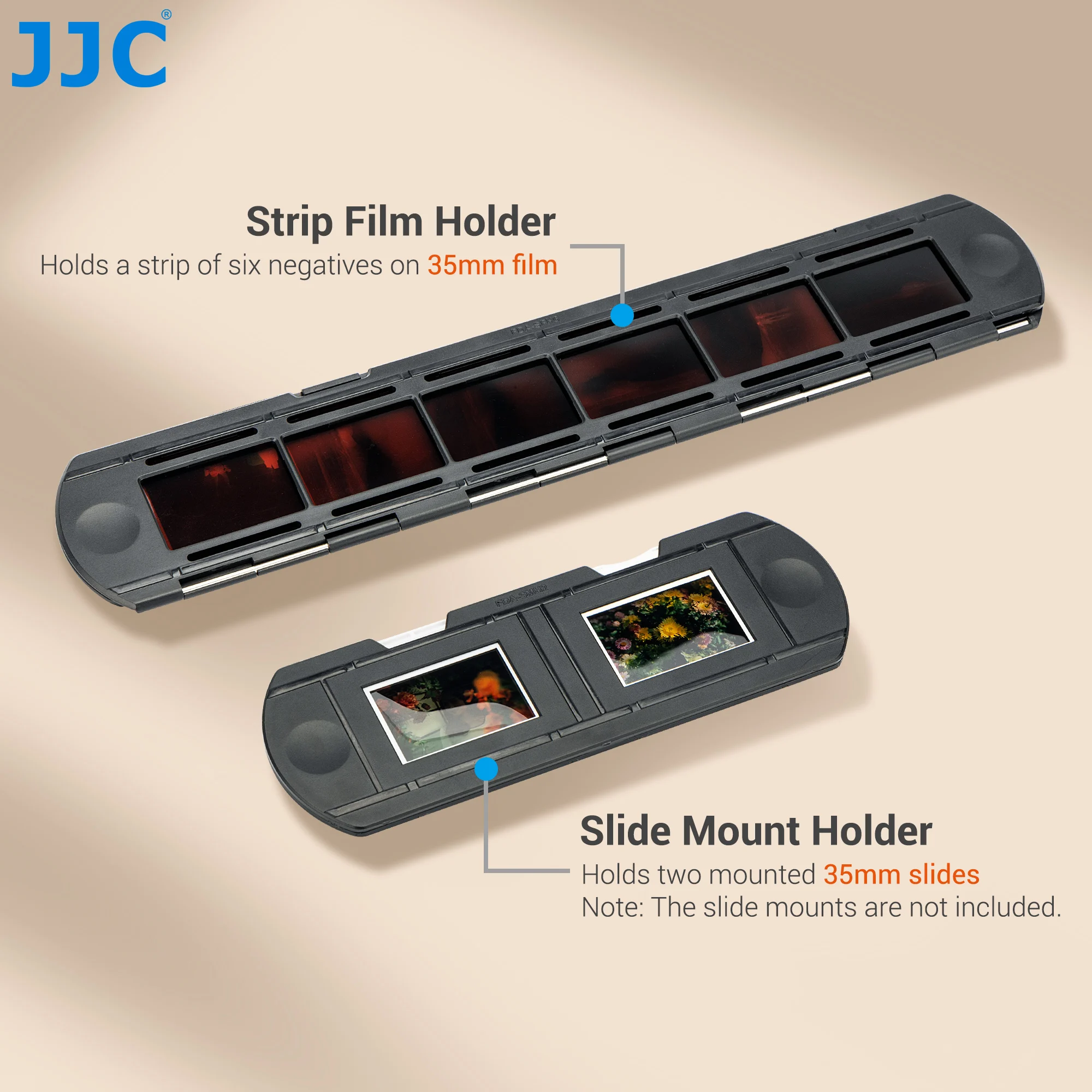 JJC 35mm Film Strip Holder for Nikon ES-2 Film Digitizing Adapter 35mm Negative Holder Guide Clip Slide Scanner Accessories