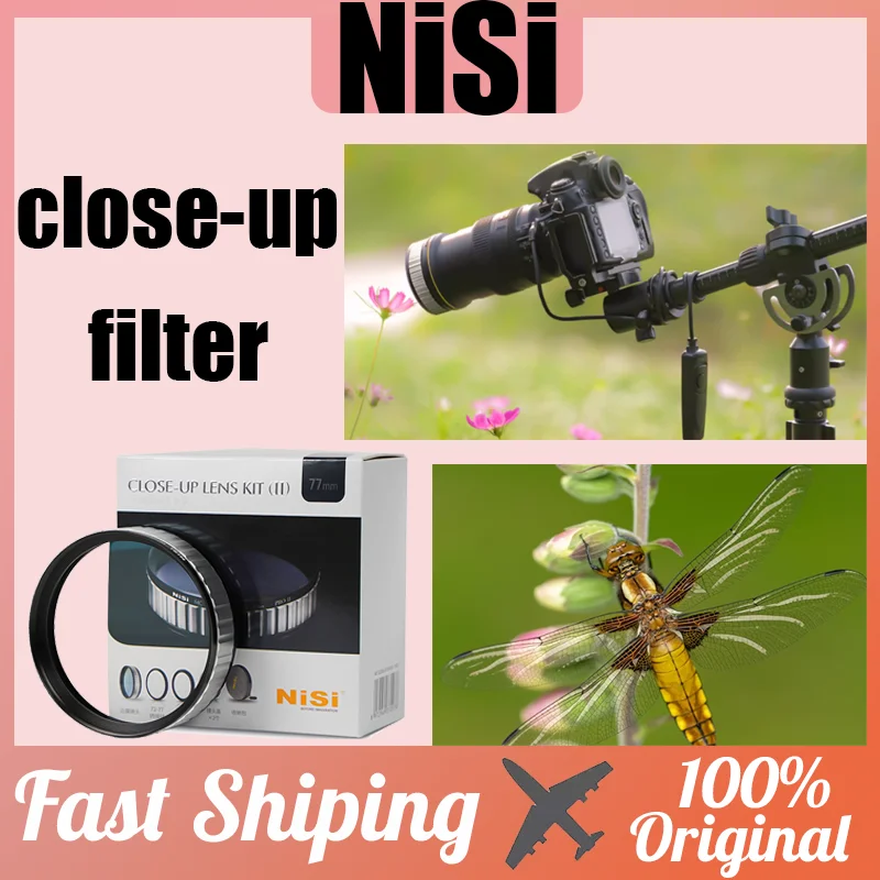 

Nisi Close-Up Filter Kit For Camera Professional Close-Up Camera Tool Magnifying Glass Advanced Macro Mirror For Flowers Insects