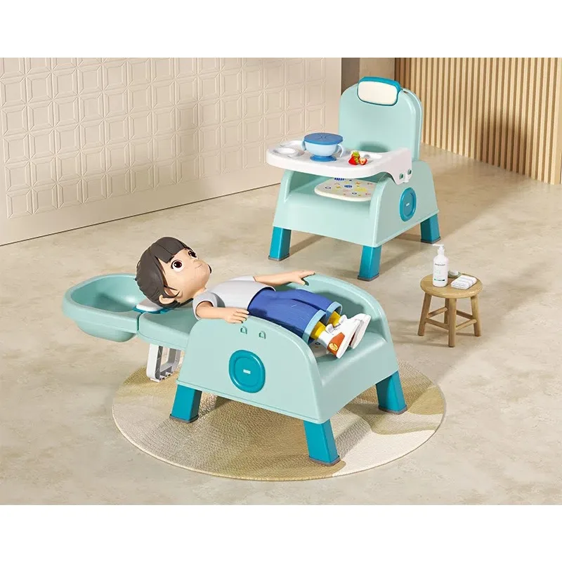 

Home Portable Dining Table Chair Foldable Children's Baby Chair Dining Chair Children's Shampoo Lounge Chair Foldable Shampoo