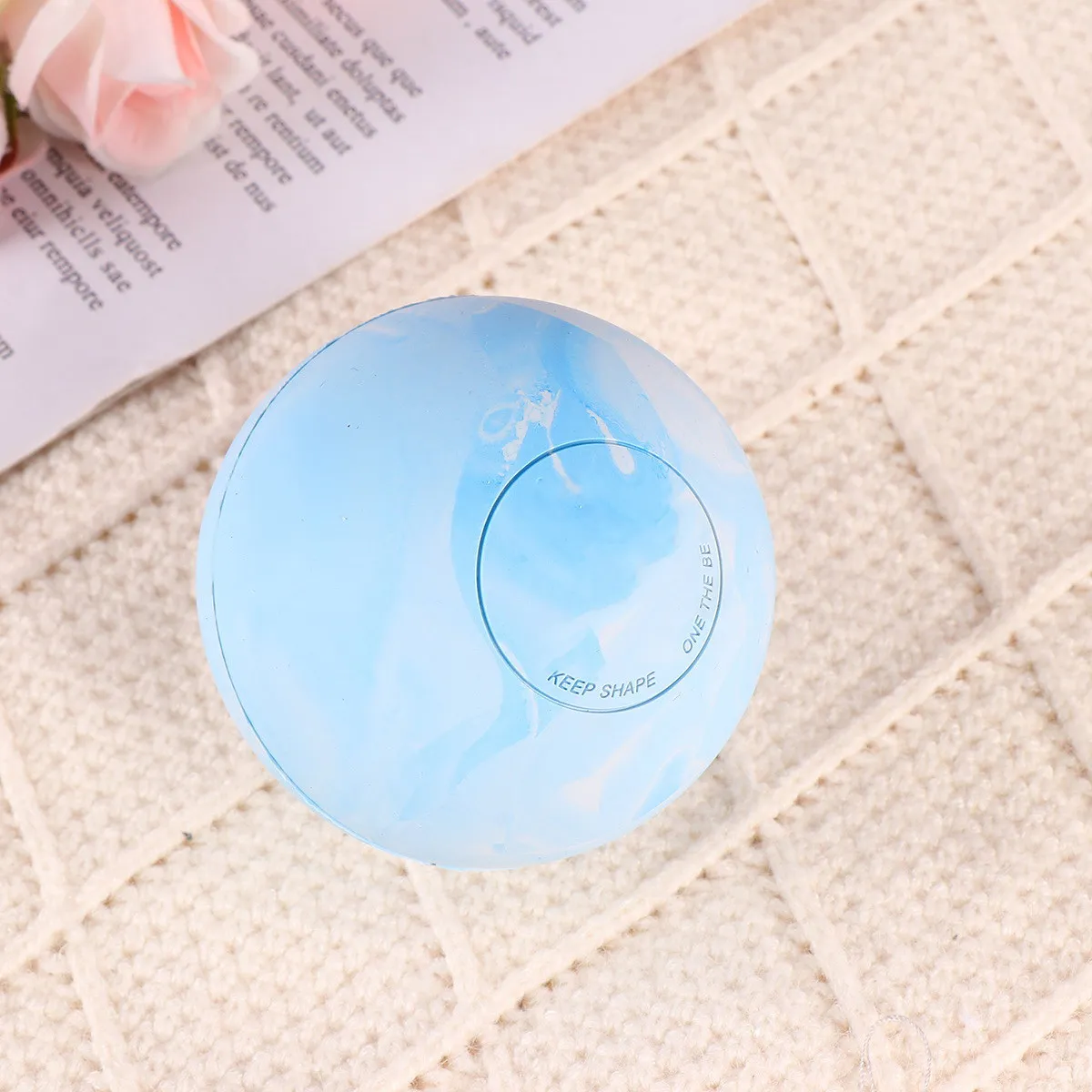 

1Pcs Massage Ball for Yoga and Fitness Premium Body Roller Supportive Deep Muscle Relaxation Roller for Neck to Sacrum