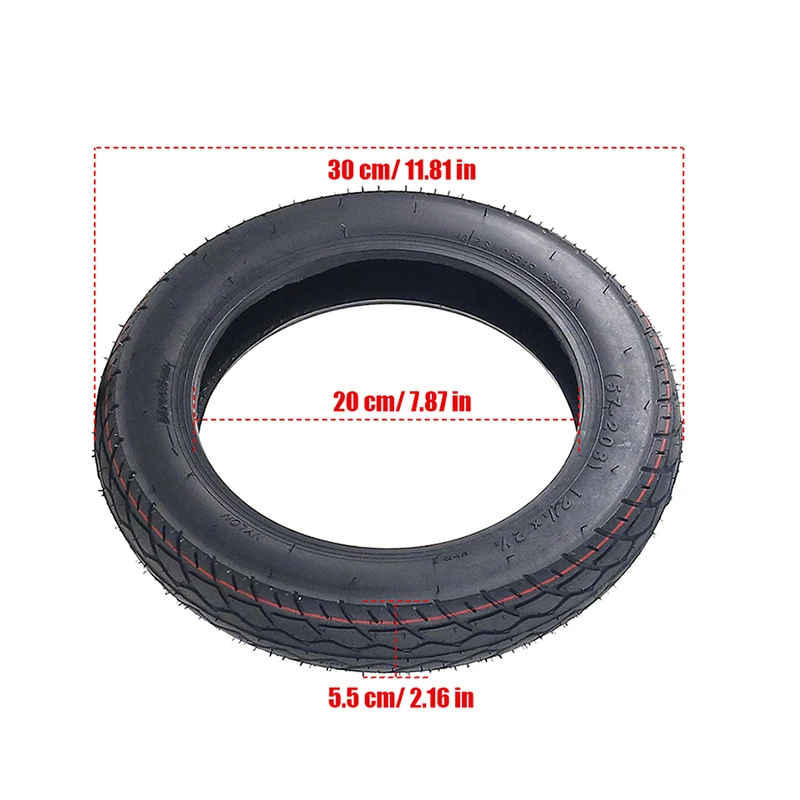New 12 inch vacuum tires 12 1/2 X 2 1/4 suitable for bicycle handcarts,  electric scooter tires