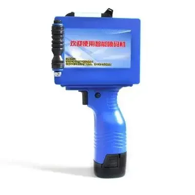 2021 Popular Portable Manual Handheld Inkjet Expire Date Code Hand Jet Printer for Plastic Pet Bottles Jars