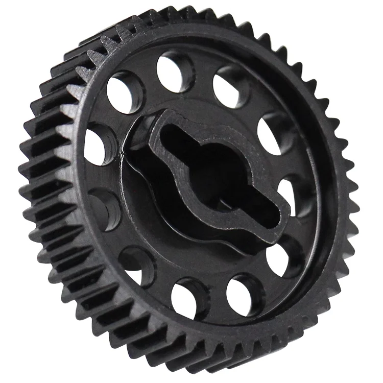 Hot Racing Light Weight Hardened Steel 48 T Speed Run Gear 48 Pitch Spur Gear For Traxxas 4 TEC 2 vehicles