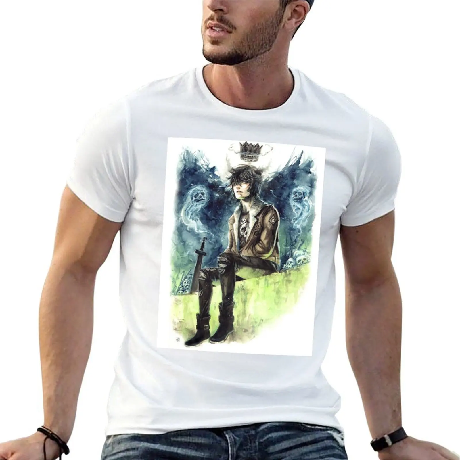 

Nico Di Angelo - Son Of Hades T-Shirt anime tshirt t shirts for man graphic funny T-Shirt