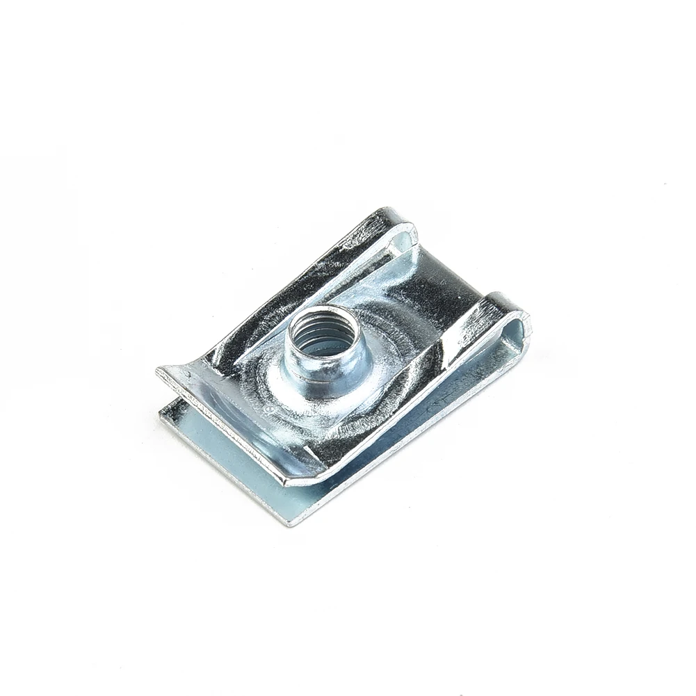 M5 and M6 Clip U Spring Nuts Constructed from Steel Plating to Support Reliable Spring Characteristics and Grip