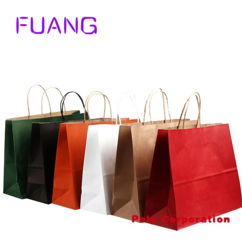 Custom  Waterproof Shopping Paper Packing Bag With Logo