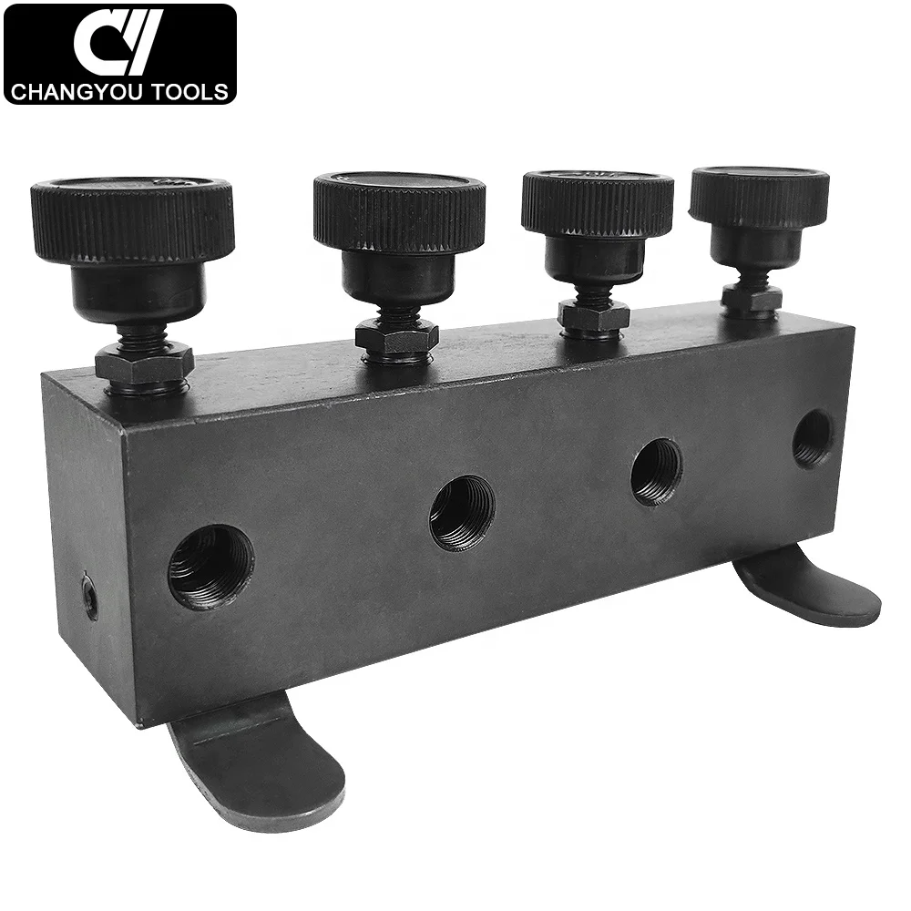 Four  Way Manifold Valve ZG 3/8 Male Coupler distributor valve