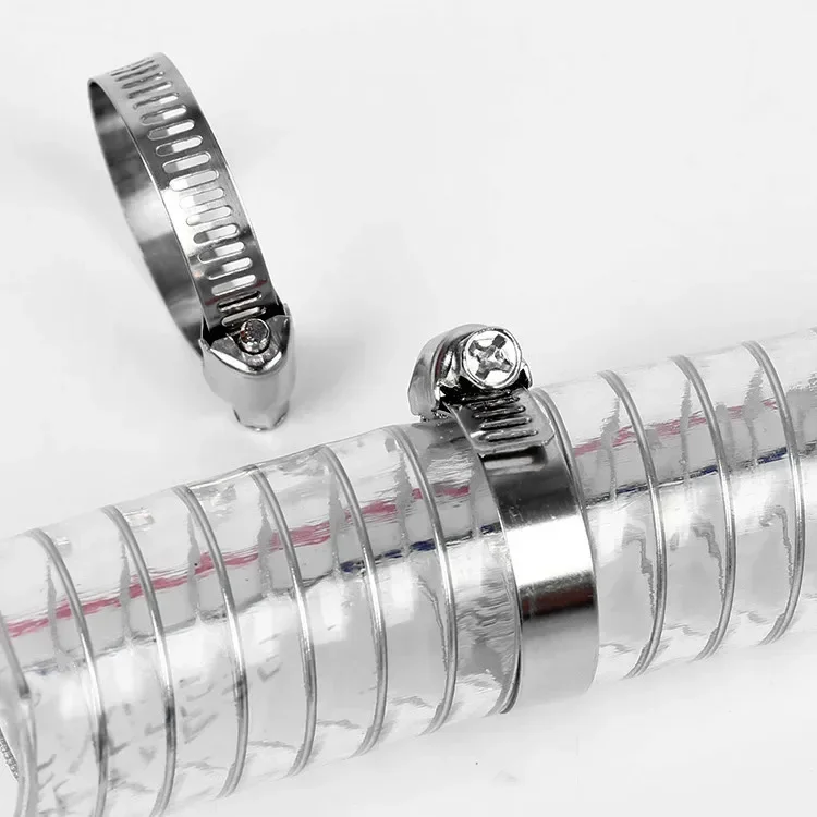 الفولاذ المقاوم للصدأ محرك خرطوم المشابك 8 مللي متر ~ 120 مللي متر قابل للتعديل ثلاثي والعتاد دودة الوقود أنبوب انبوب ماء مشبك ثابت تشنجات الربيع