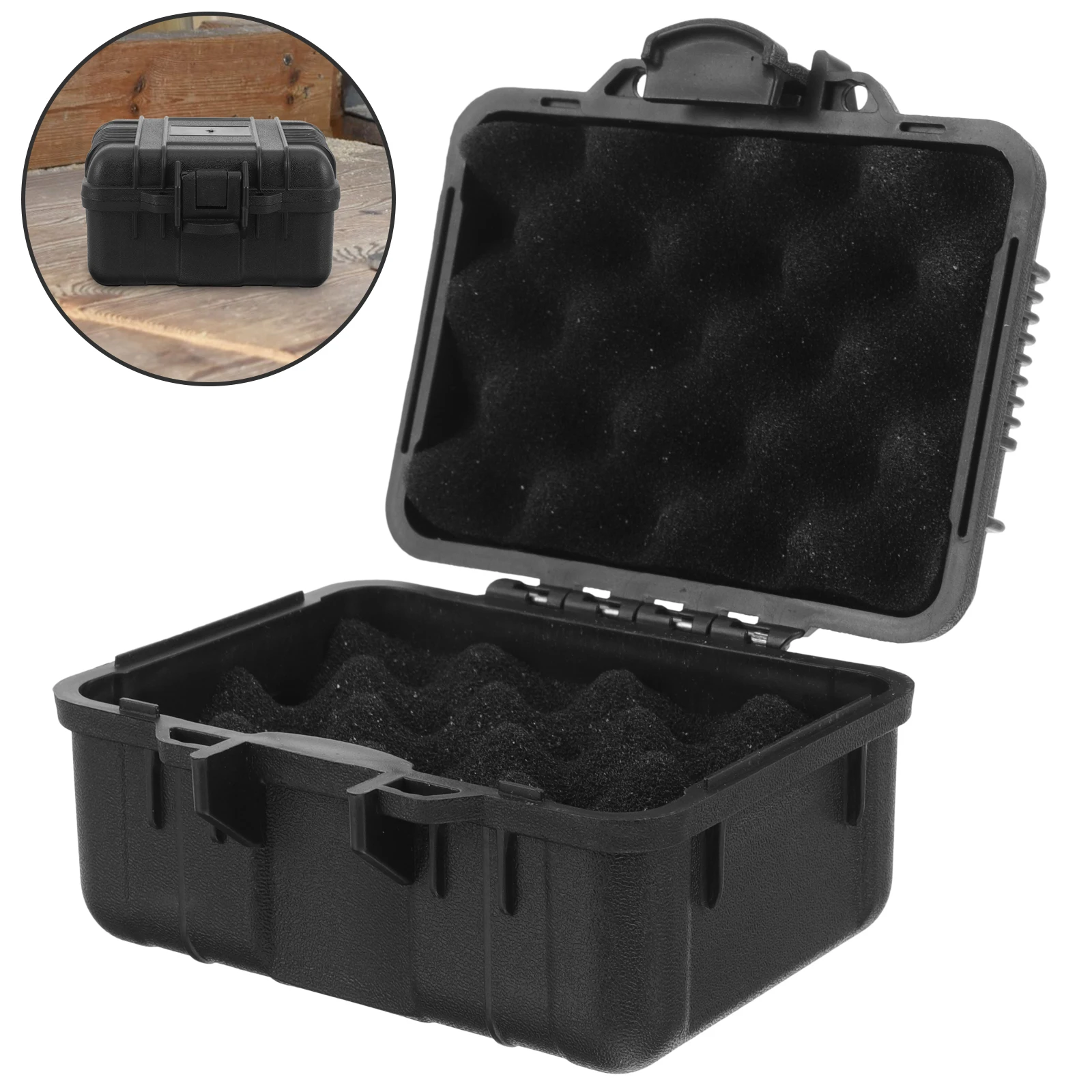 

1pcs Sturdy Large Capacity Tool Case Multifunctional Portable Medicine Box Waterproof Protective Storage Container Hardware