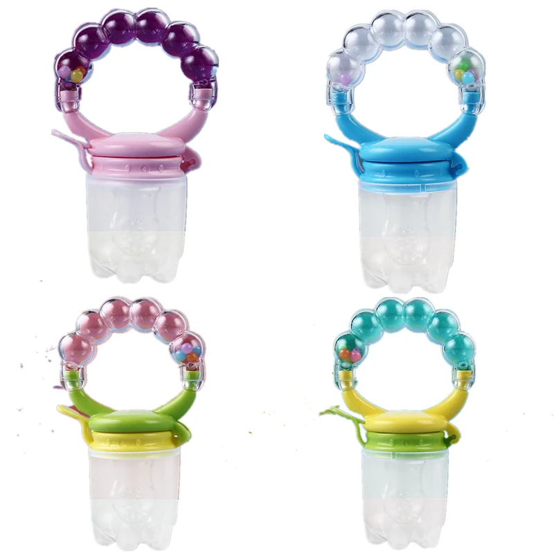 Newborn Silicone Silicone Bite Fruit Food Aid Baby Nipple Infant Baby Pacifier Food Grade Dummies Soother For Baby Gift