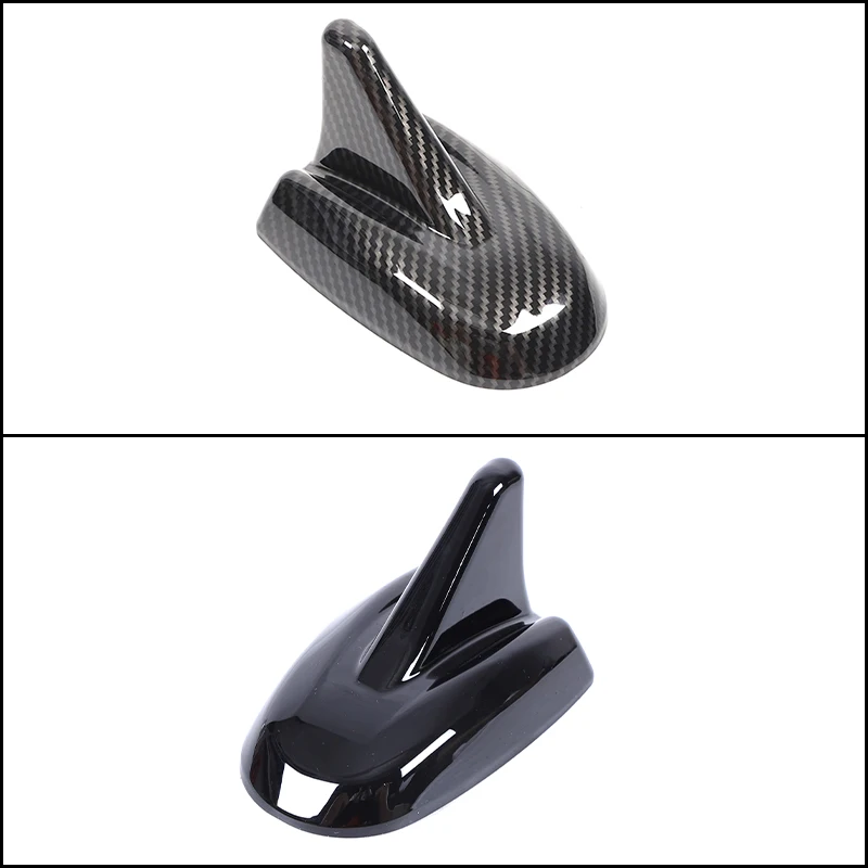 

For Maserati Ghibli/Quetroporte 2014-2019 ABS Carbon Fiber Pattern Car Roof Shark Fin Antenna Trim Cover Car Exterior Accessory
