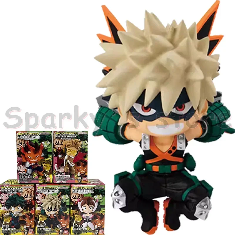 Bandai Original CANDY TOY/EX CASHAPON Gashapon MY HERO ACADEMIA Anime Figure Bakugou Katsuki Action Figure Toys For Kids Gifts