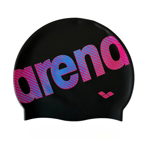 Imagen 2 del producto ARENA Gorro de natación con elasticidad premium Gorro de baño de competición unisex con logotipo grande de alta definición para estudiantes y adultos