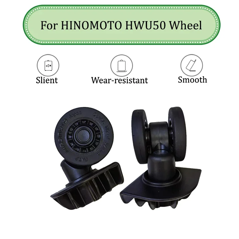 

Suitable For HWU50 Silent Wheel HINOMOTO Luggage Universal Wheel Replacement Repair Parts Pull Rod Case Pulley Travel Case Wheel