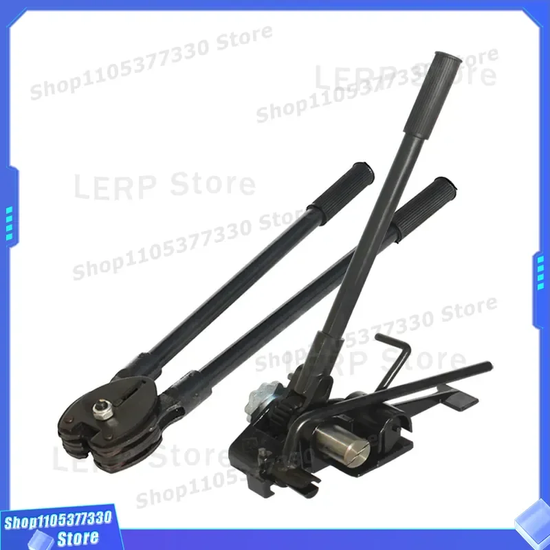 32mm Steel Belt Strapping Machine Heavy Duty Packaging Tool for Industrial Use Secure Metal Strap Tensioner Device Efficient