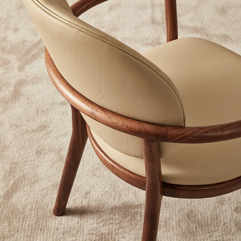 LMM الحديثة كرسي بسيط القهوة مسند الذراع دراسة مسند الظهر غرفة المعيشة كرسي الترفيه الشمال