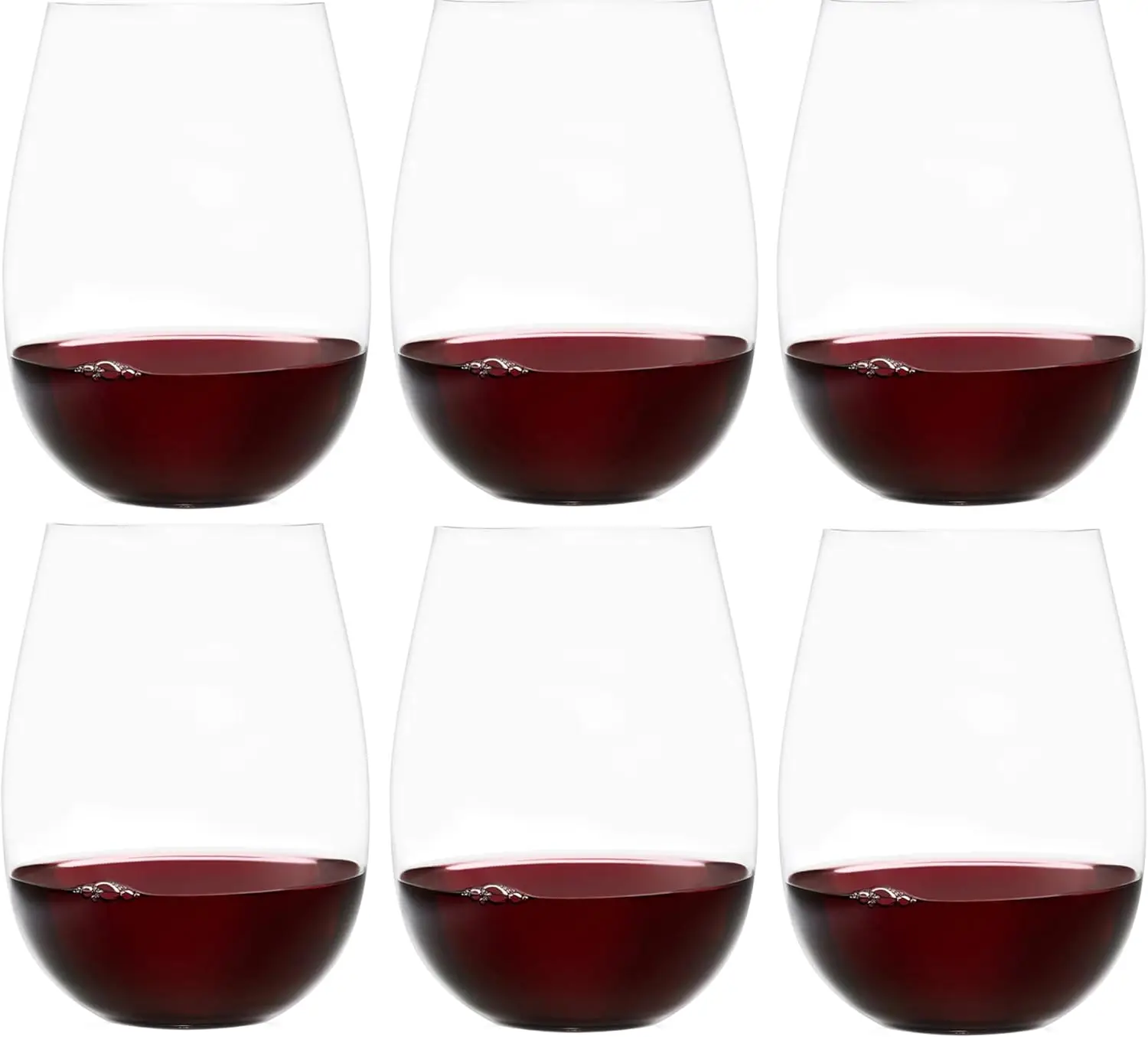 

Улучшенный дизайн наших бокалов без ножки, получивших награду от The New York Times в 2017 году – набор из 6 европейских бокалов для вина без ножки, усиленные.