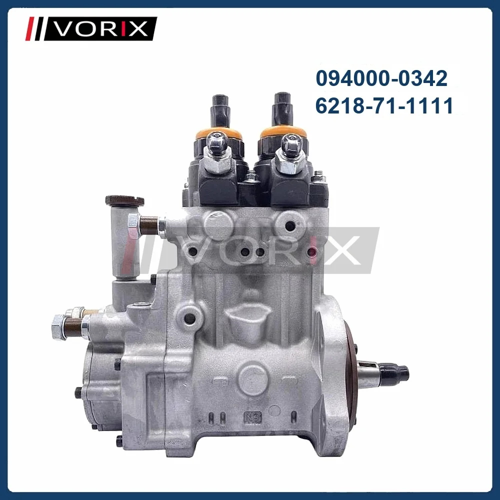 

094000-0342 6218-71-1111 Diesel Fuel Injection Pump for KOMATSU SAA6D140E-3