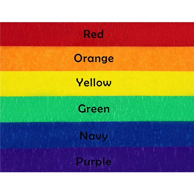 6X Colored Masking Tape,Colored Painters Tape For Arts And Crafts, Labeling Or Coding - Masking Tape (2.4Cm X 12M)