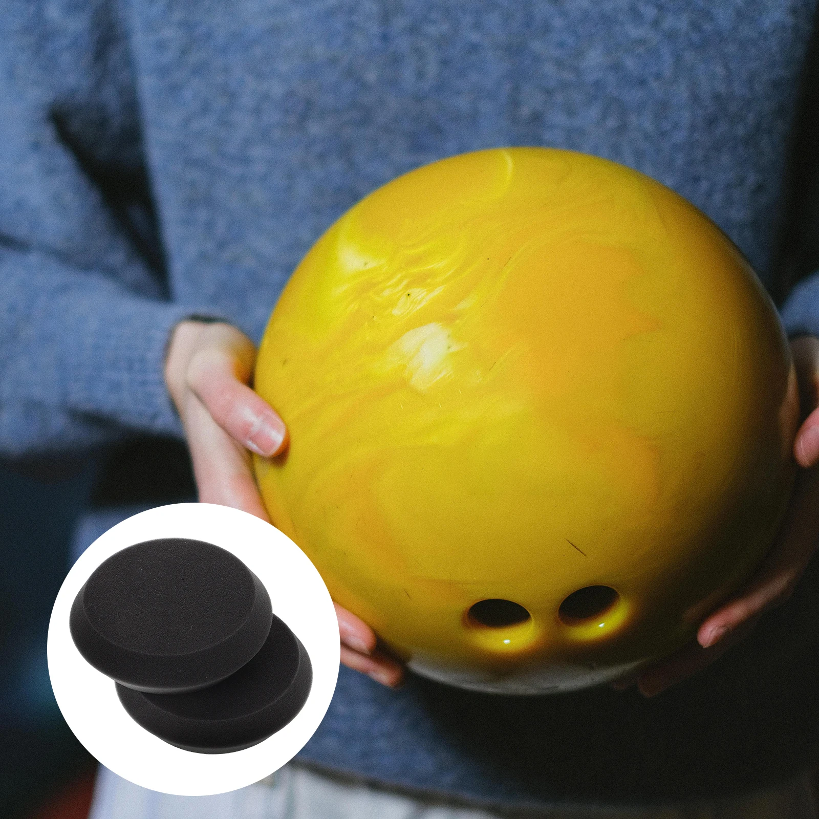 

2 шт. полировальная чистящая губка, шарики для боулинга, комплект для восстановления поверхности, повышает производительность, точность, срок службы, невозможен