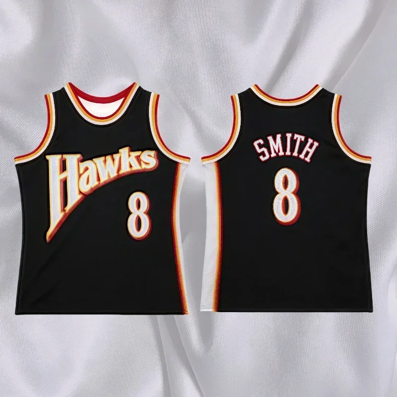 

Мужская баскетбольная майка, винтажная классическая майка 97, издание Atlanta No 21, красная классическая майка Доминика Уилкинса, футболка с 3D принтом