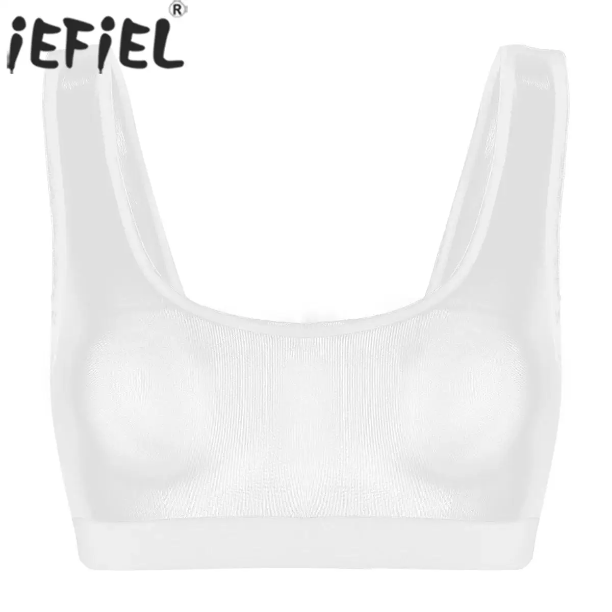 Womens Sexy Solid Camis Crop Top Summer See Through Mesh Tank Tops Vest Sleeveless Slim Fit Streetwear Club High Street Lingerie