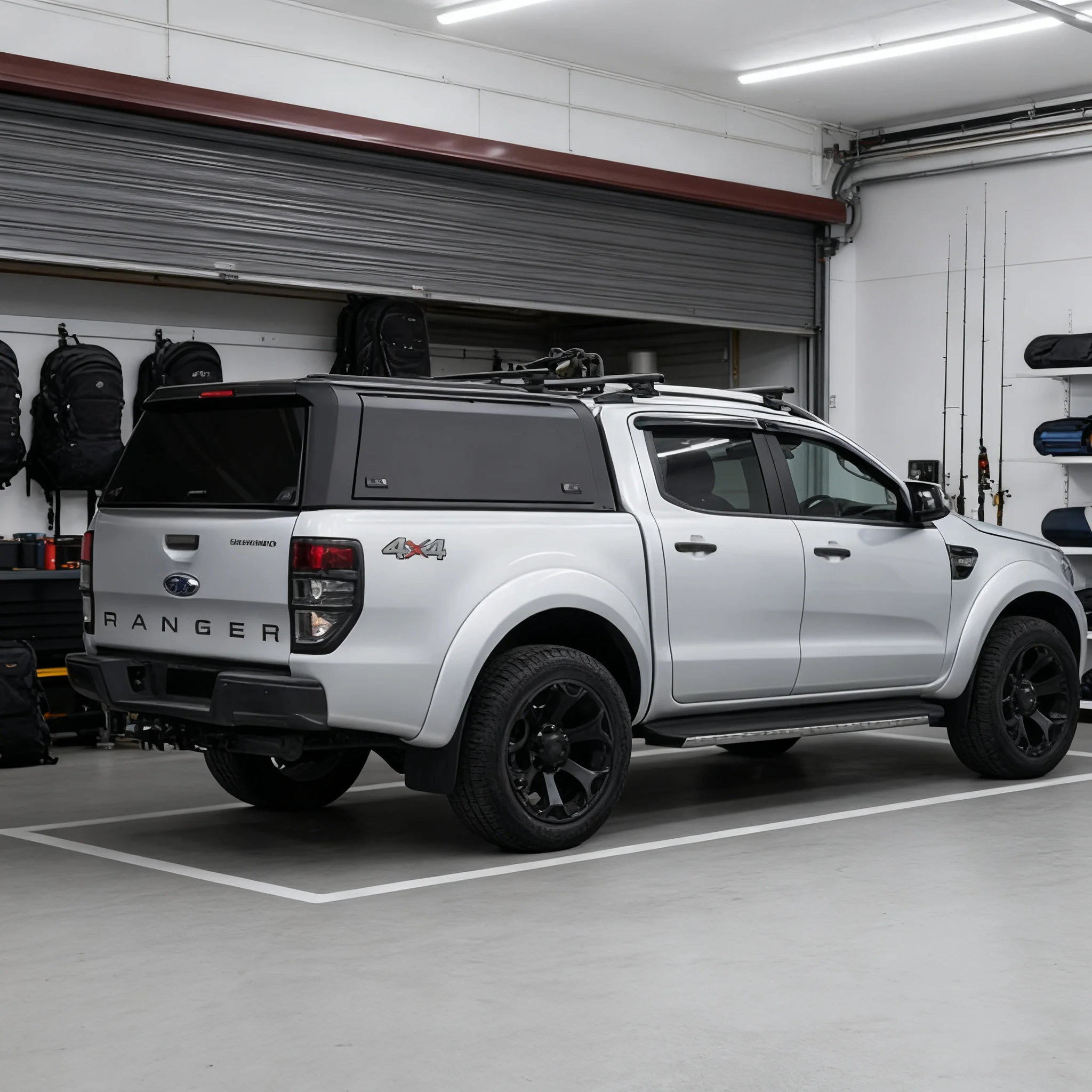 

Водонепроницаемый жесткий тент-капот для пикапа (заводская поставка) - совместим с кемпинговым столом, для TOYOTA HILUX REVO/VIGO