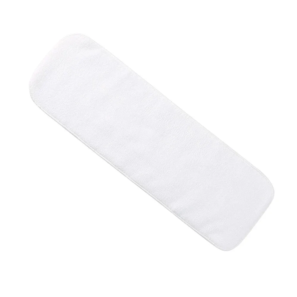 5pcs/Lot Adult Diaper Inserts Microfiber Inserts For Adult Nappy Washable and Reusable 17x51CM Absorbable Adult Pads