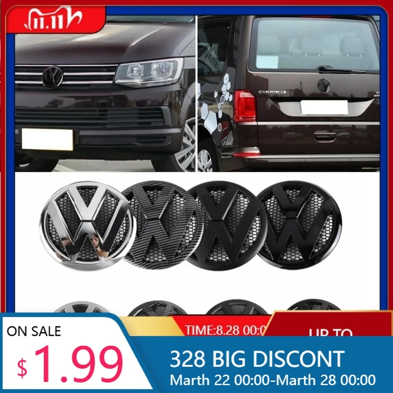 

Декоративные накладки для VW GTI GOLF 2026, горячая новинка для VW VOLKSWAGEN Volkswagen Multivan T5 2011-2015, 3D ABS, комплект эмблем на переднюю и заднюю часть, логотипы-значки