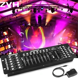 DMX Controller 192 DJ Lights Controller Lighting Mixer Board DMX Console for Stage Dj Party Light Shows Disco Pub Night Club Bar