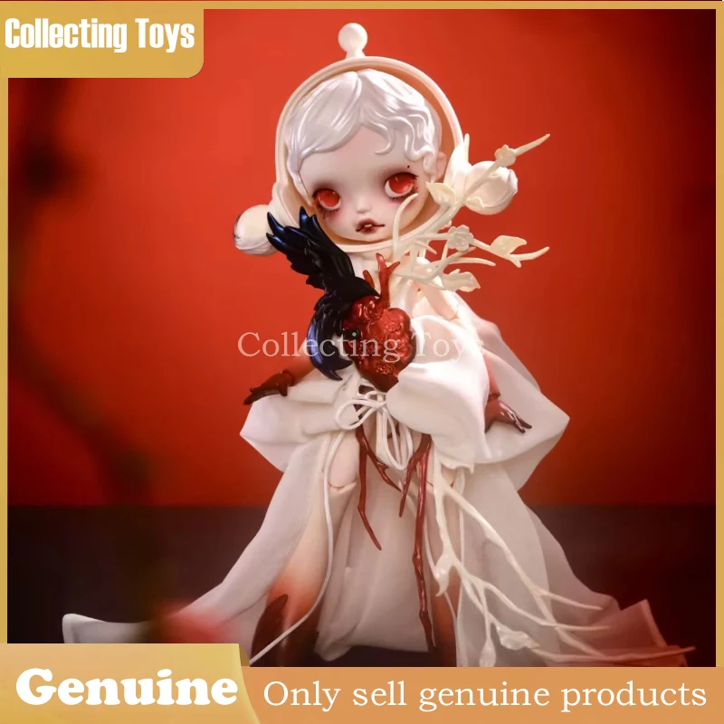 

Оригинальная коллекционная фигурка Pop Mart Skullpanda X Guo Pei 1/6, шарнирная, высококачественная, для декора рабочего стола, детская игрушка