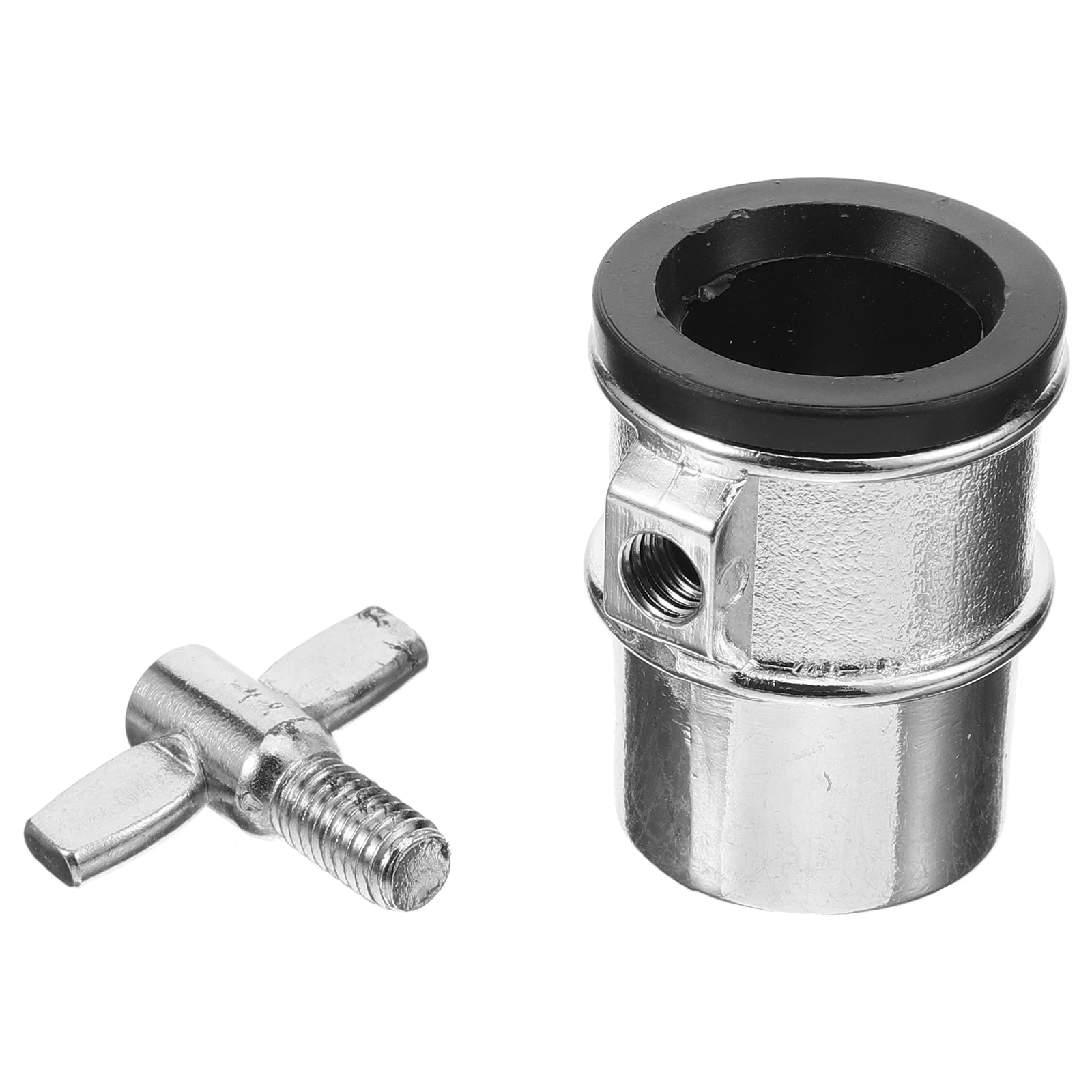 

Drum Stand Interface Adjuster 19-22MM Silver Lock Drum Bracket Connector Wing Screw Replacement Part Mount Accessory