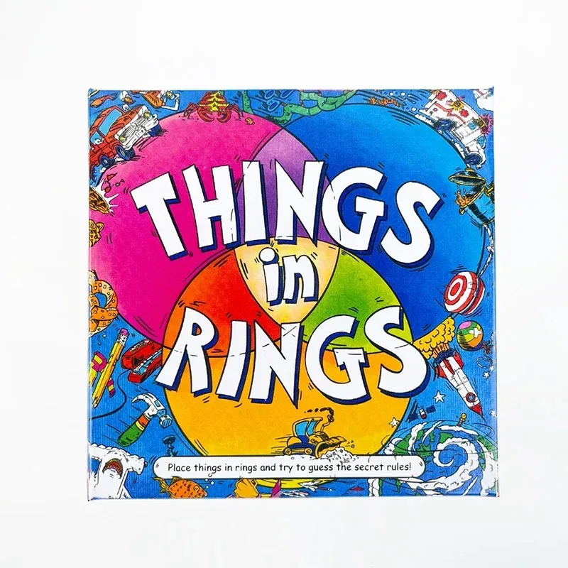 

Things in Rings Interactive Board Game Fun for Game Nights and Corporate Events Chinese English Versions