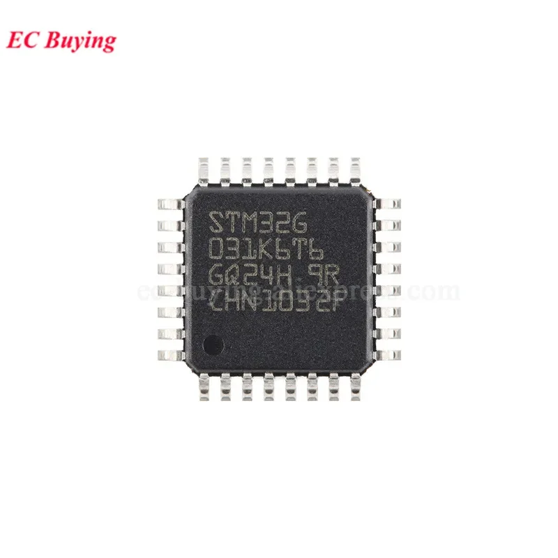 5PCS/1PC STM32G031K6T6 LQFP-32 STM32G031 STM32 G031K6T6 STM32G031K6 ARM Cortex-M0+ 32-bit Microcontroller MCU IC Chip