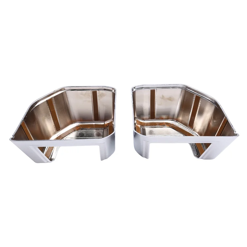 

Unique Chrome Corner Indicator Light Lamp Cover Trim For Toyota Land Cruiser 70 75 76 77 78 79 LC70 LC76 LC78 LC79 2024
